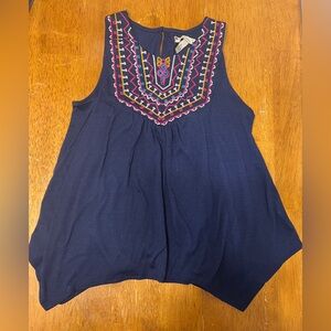 Girls Speechless Tank Size Large